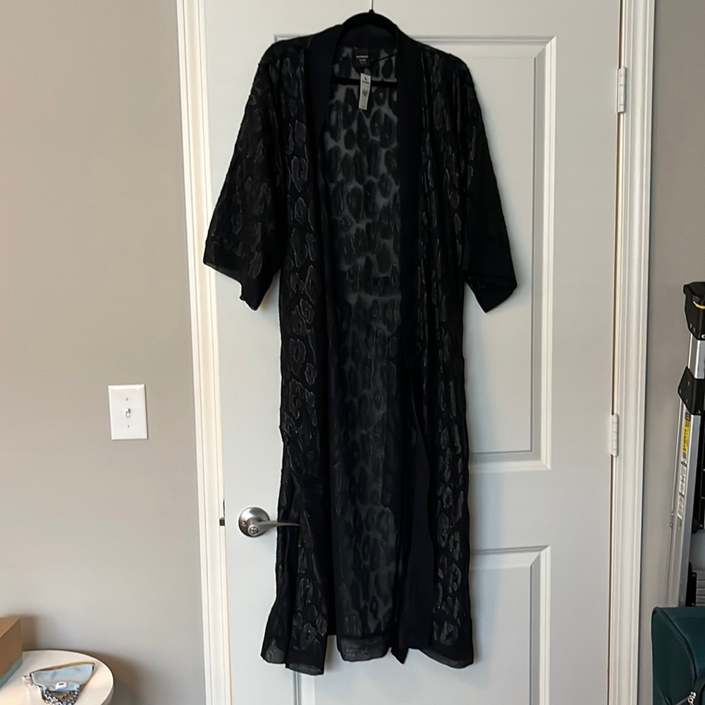 Express Leopard Kimono